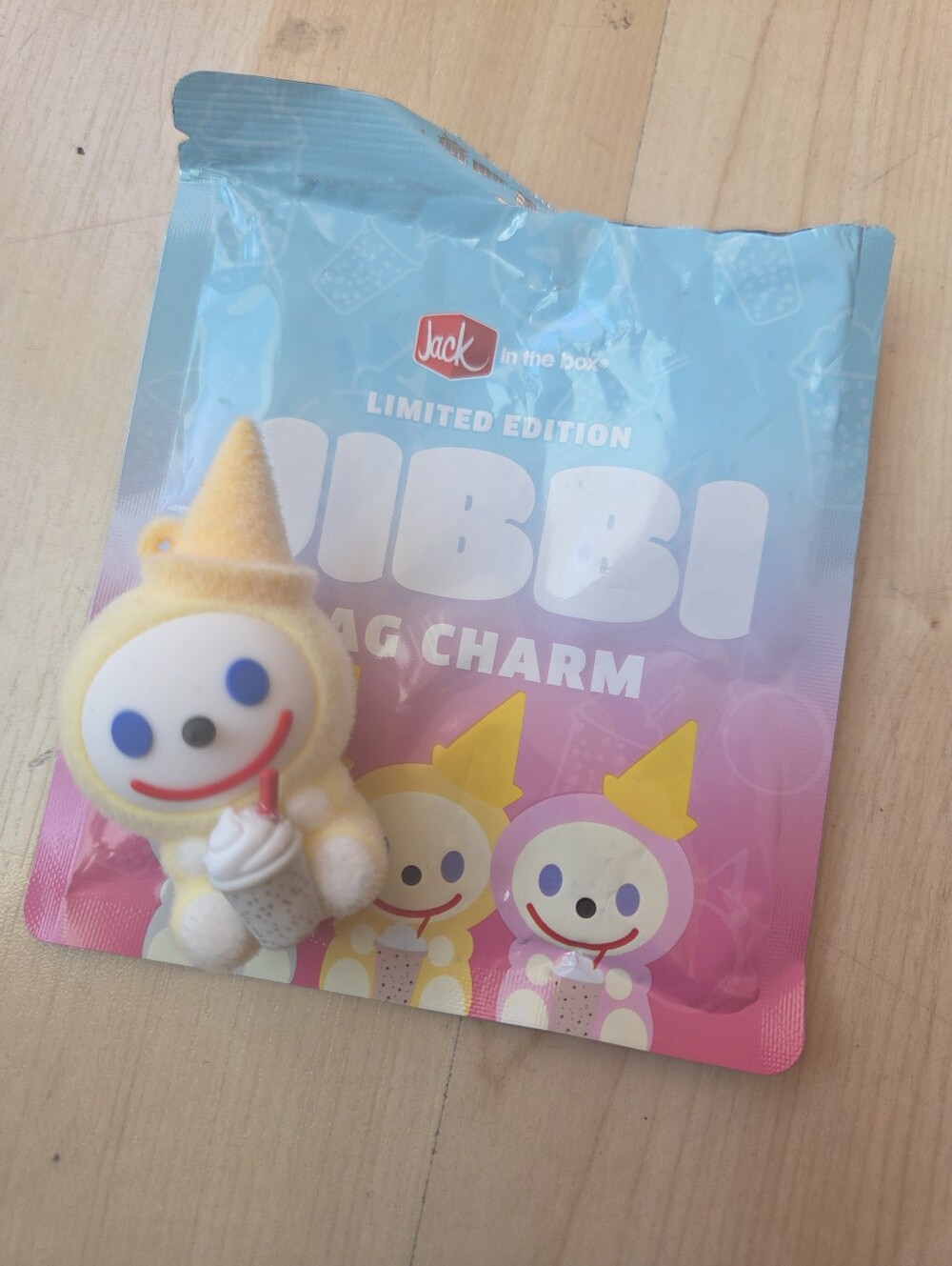 Jack in the Box Limited Edition Jibbi Bag Charm - Yellow